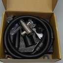 Purrfectzone Black Bidet Sprayer for Toilet, Handheld Shower Kit, Easy-to-Install Toilet Handheld Set, Hand Held Stainless Steel with Adjustable Flow, Cloth Diaper Sprayer Shattaf