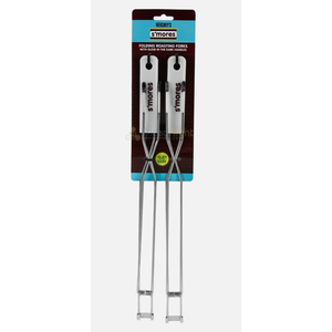 Mr. Bar-B-Q Glow-In-The-Dark HERSHEY’S Foldable Roasting Fork 2Pack