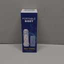 Portable Bidet for Travel 320ML,Rechargeable Handheld Bidet for Women & Men IPX7 Waterproof Toilet Sprayer |Personal Hygiene Sprayer Compact for Postpartum Care (White, 320ML)