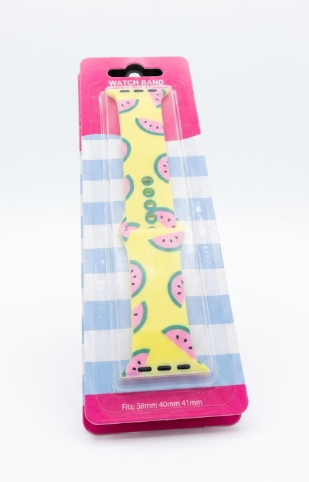 Summer Watermelon Watch Band, Pack Of 2