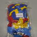 9th Birthday Decorations Boy, Dog Paw Ninth Party Arch with Red Blue Yellow Long Latex Balloons 40 inch Number 9 Balloon and Star Foil for Paw Birthday Party Supplies