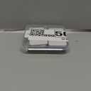 24 Pack Adhesive Metal Plates for Magnetic Mount, 2.3x1.1in Metal Strips for Magnets, Rectangular Steel Sheets for Non-Steel Vents (0.02 in) (Silver)