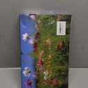 Plant Stained Glass,Green Plants Artificial Decor,Stained Glass Window Hanging,Faux Plant Suncatchers Decoration Plant Gift for Plant Lovers. (Flower Basket), Transparent, ZWT2008