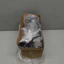 4 Pack Heavy Duty Garden Hose Holder Wall Mount, Metal Black Water Hose Hanger Reel Organizer for Outside Yard Storage