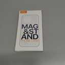 QTlier for iPhone 16 Case, 360 Rotatable Ring Stand, Raised Camera Frame, Shockproof Case Compatible with MagSafe, Case for iPhone 16, Translucent Avocado Green