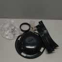 Roowest Christmas Tree Stand for Live Tree, Real Christmas Tree Base Dark Green Metal Holiday Xmas Tree Stands (L, Fits for 2-4.8 Inches Trunk, 1.5 Gallon)