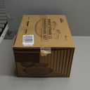 Grow Forward 16-piece Premium Wheat Straw Dinnerware Sets for 4 - Unbreakable Dishwasher & Microwave Safe Plastic Plates and Bowls Sets - Patio, Outdoors, RV, Camping Dishes - Seascape