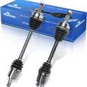 Maxfavor Pair (2) Front CV Axle Shaft Assembly Compatible with 2007 2008 2009 2010 2011 2012 2013 2014 Honda CR-V 2.4L L4 Driver and Passenger Side NCV36574 NCV36575 CV Joint Axle