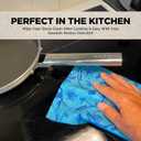 Wettex The Original 10 Pack Swedish Dishcloth for Kitchen (Assorted: Green, Yellow, Blue, Red)