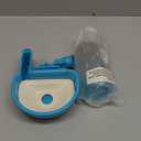 VANNON 16oz Pet Water Bottle, Gravity Dog Water Bowl Dispenser for Cage, Anti-Overflow Water Dispenser for Small Dogs, Cats, Rabbits and Other Small Animals, BPA Free, Gradient Blue