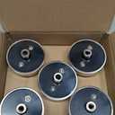 AEZ73453509 Gas Stove Knobs Replacements, 5 Pack Oven Knobs Compatible with LG LDG3016ST LRG3060ST LDG3011ST LRG3091ST Gas Range Knobs etc, Replaces AEZ72909008 AEZ73453503