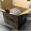 LEM Motorcycle Helmets Full Face, Helmets for Men DOT Certified, PINLOCK & DVS Dual Vision, Motorcycle Street Bike Helmet for Adults Fiberglass Shell Bluetooth Ready for Cruiser(White, Size M)