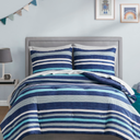 Moonbeams Twin Comforter Set - 7 Piece Rugby Stripes