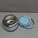 ThermoFlask 12 oz Double Wall Insulated Food Jar, Ocean Mist