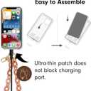 Sonix Phone Wristlet - Detachable Universal Smartphone Wrist Strap, Hands-Free Lanyard Cellphone Bracelet with Tether Tab