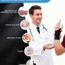 Wrist Brace for Carpal Tunnel: Wrist Support Compression Wraps for Women and Men Arthritis Tendonitis Pain Relief fits Left and Right Hands 1 Pack Black (One Size)