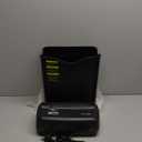 Amazon Basics 6 Sheet Cross Cut Paper and Credit Card Home Office Shredder with 3.8 Gallon Bin, Black