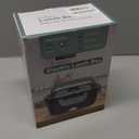 Electric Heated Lunch Boxes Adults: 80W Electric Lunch Box Food Heated 12/ 24/ 110V 1.5L Heatable Lunch Box for Car/ Truck/ Office Leak-Proof Stainless Steel Container, Fork & Spoon, Bag (Grey+Green)