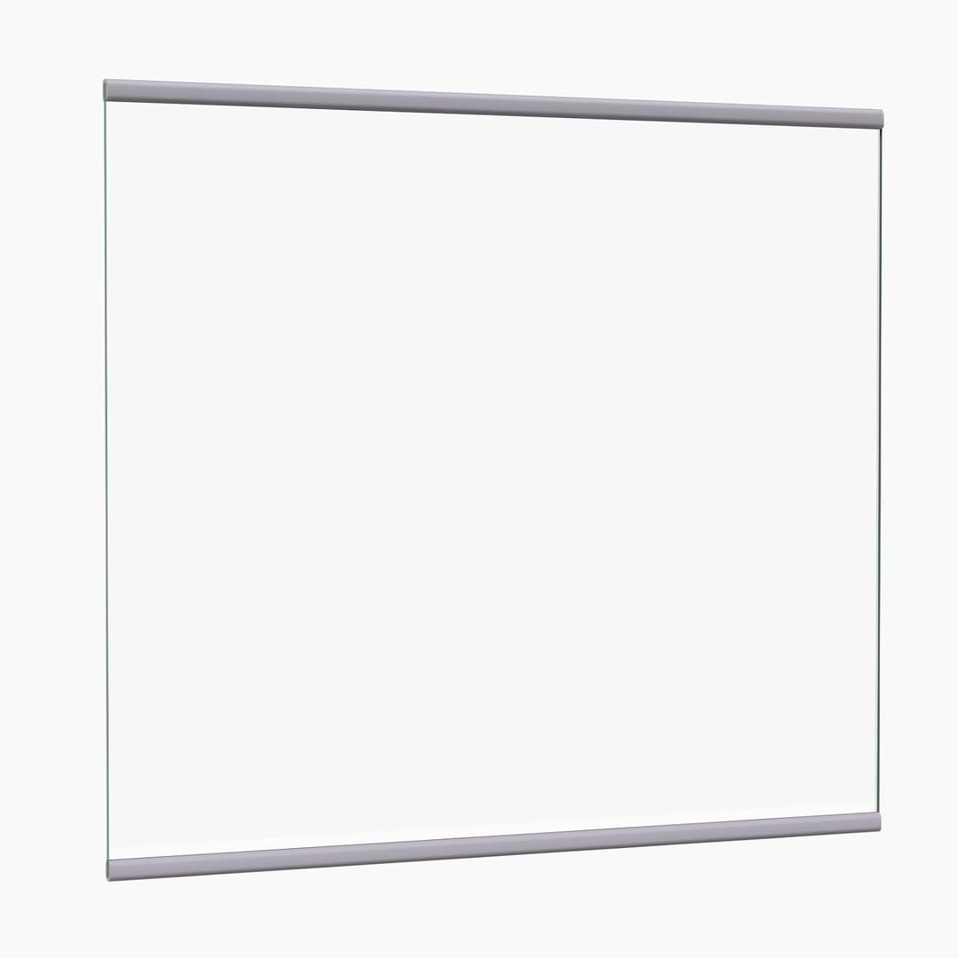 W11188040 Refrigerator Fresh Food Upper Glass Shelf for Whirlpool Refrigerators Shelf Replacement, Fridge Tempered Glass Shelf, Replaces 4547258, PS12348757, W11135529, 17-5/16" Wide x 16-3/8" Deep
