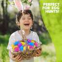 ArtCreativity Magic Sand Easter Eggs - Set of 12 Pre-Filled Easter Eggs - Easter Stuffers - Colorful Surprise Eggs for Kids in Assorted Vibrant Colors - Egg Hunt Supplies - Easter Basket Stuffers