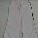 Easton Men's Rival+ Baseball Pants | Full Length Semi-Relaxed Fit | Adult Sizes | Piped | Multiple Colors (White/Black), XL