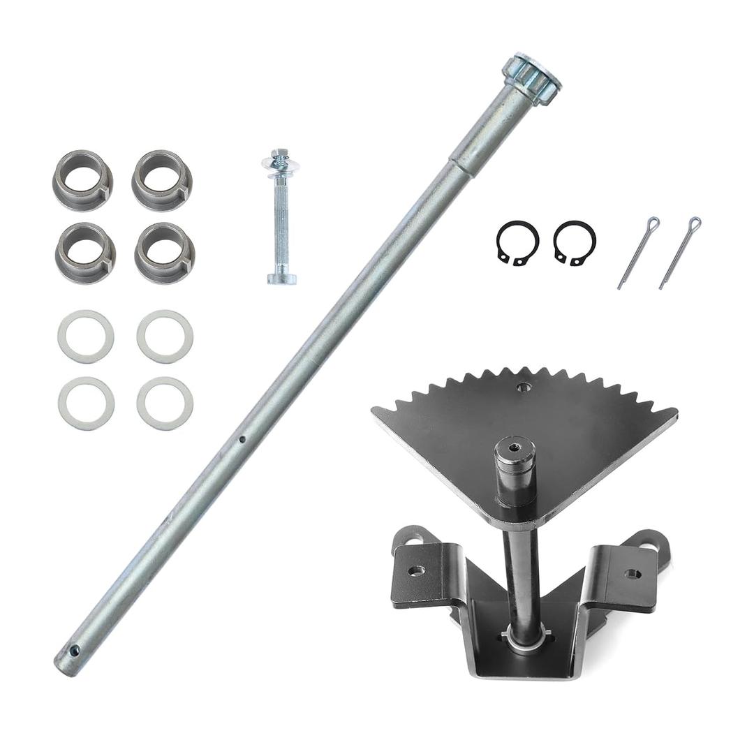 Steering Sector Gear Compatible with John Deere LT133 LT150 LT155 LT160 LT166 LT170 with Shaft