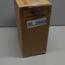 TIPGO Slim Bathroom Trash Can with Lid Soft Close, Step Pedal, 6 Liter / 1.6 Gallon Stainless Steel Trash Bin, Small Garbage Cans for Bedroom, Office, Kitchen (Brown)