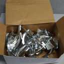 20 Pack 3/4 Inch Pex Tubing Bend Support Mounting Plate Fits 3/4" Nominal Pex Pipe (7/8" Actual Od), Galvanized Metal, Provides 90 Degree Turns