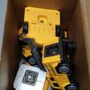 5 in 1 Magnetic Transform Cars Robot Toys Gift for Boy Ages 4-6, Easy DIY Assembly, STEM Magnetic Transform Engineering Trucks Toy, Birthday for Kids 3 4 5 6 7 Year Old(Yellow)