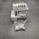 Brother Serger, 1034D, Heavy-Duty Metal Frame Overlock Machine, 1,300 Stitches Per Minute, Removeable Trim Trap, 3 Included Accessory Feet, White