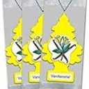 LITTLE TREES Car Air Freshener | Hanging Paper Tree for Home or Car | Vanillaroma | 3 Pack
