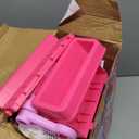 Doctor Kit for Toddlers Aged 3 4 5, Medical Pretend Play Set for Kids with Bag and Costume, Doctor Cart Toy for Girls Boys Birthday Gift (Pink)