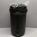 Insulated Beverage Dispenser-NON HEATING-75 Cup Cold Drink Beverage for Catering-Stainless Steel Iced Beverage Dispenser 12 L/3.2 Gallon Coffee Dispenser with Spigot for Tea,Juice (black)
