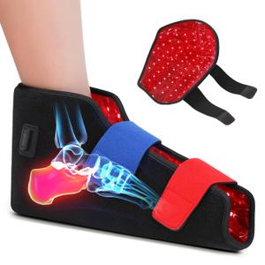 LIGHTIUM Red Light Therapy for Feet FSA Eligible HSA Infrared Light Therapy Foot Wrap with 660nm Red & 850nm Near Infrared LEDs, Heat Therapy & Timer for Neuropathy, Joint, Ankle, Heel & Daily Foot Pain Relief, 12.2*4*6.5IN