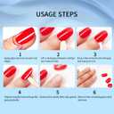 3 x Glue Nail Remover Kit-10ml-0.33FL.OZ Nail Glue Remover (2pcs) with Gel Nail Polish Remover, Steels Nail Pusher and Nail File-Easy Removal Debonder for Glue on Nail