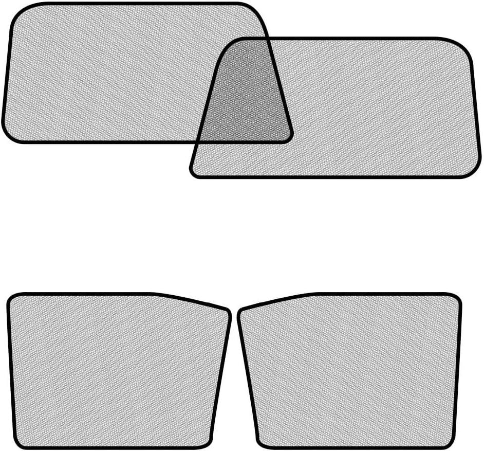 Car Window Shades for Ford-Explorer(2020-2025),4 Pack Car Window Cover for Baby Sun Shade Blocker Breathable Mesh,Reduce UV Rays & Heat Insulation Privacy Protection for Camping, Travel, Sleep