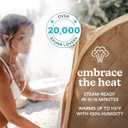 Homedics Portable Sauna - Collapsible Personal Steam Sauna