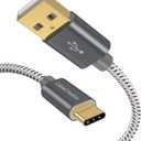 CableCreation USB A to USB C Cable 6FT, Braided USB to USB C Cable, Fast Charging & 480Mbps Data, Compatible with MacBook Air, iPhone 15 Series, Pixel, Galaxy S23, S22, S21