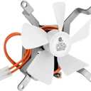 Stanbroil Replacement Induction Fan Kit for all Pit Boss/Traeger/Camp Chef Wood Pellet Grills, White