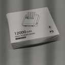 ummz Portable Charger 12000mAh with Built-in Cables,22.5W Fast Charging Power Bank,USB C Input/Output,Smart LED Display,Compact External Battery for iPhone 15,Samsung Galaxy,iPad,Tablets