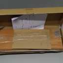 Retro Walnut-colored MDF DVD Storage, DVD Holder, Video Game Rack, Blu Ray Disc Tower, Organizer for Video Game Media/Movie Cases/VHS Box/Video Game Disks