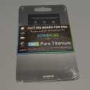 Titanium Cutting Board, 100% Pure Titanium Cutting Boards for Kitchen, Double Sided Non Toxic Cutting Board, Hygiene Durable Dishwasher Safe 10.56.3