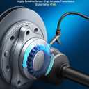 PHILTOP Front ABS Wheel Speed Sensor Compatible with G37, G35, 370Z, Q60, G25, Driver or Passenger Side ABS Sensor Replace# ALS1653