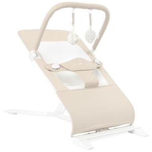 Baby Delight Alpine Deluxe Portable Bouncer, Infant, 0-6 Months, 100% GOTS Certified Cotton Fabrics, Organic Oat