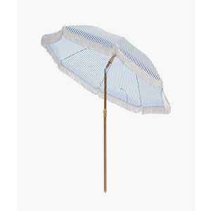 Patio Umbrella with UPF 50+ Protection, 8 Ribs, Push Button Tilt - Versatile Outdoor Shade for Garden, Courtyard, and Beach