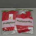 2pcs PRETTYGARDEN Women's Summer Spaghetti Strap Tank Tops Sleeveless Camisole Blouses Asymmetrical Going Out Basic Tank Shirt, Size XXL, Red