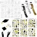 35 Pcs Graduation Guest Book 2026 Grad Signature Book Photo Sign for High School College Students Graduation Party Decorations
