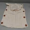 XMWEALTHY Newborn Baby Wrap Swaddle Blanket Knit Sleeping Bag Sleep Sack Stroller Wrap for Baby(Beige) (0-6 Month)