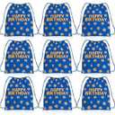 YusXirg 10PCS Cookie Drawstring Cookie Birthday Party Decoration Goodie Bag Backpack for Birthday Party Supplie