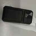 SSLOTSCASE for iPhone 17 Pro Case with Card Holder & Kickstand & Slide Camera Lens Cover & Camera Stand & Wallet, Military-Grade Heavy Duty Rugged Phone Case Cover for iPhone 17 Pro 6.3'' 2025, Black